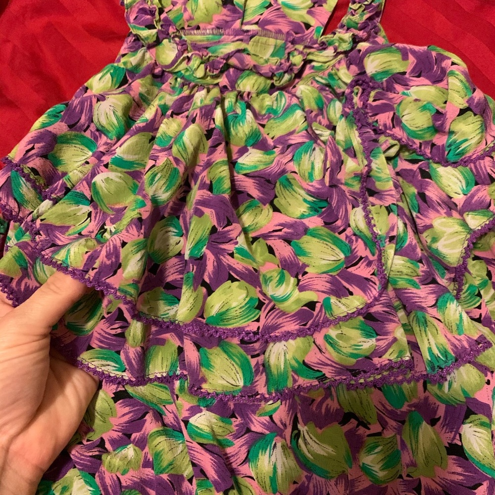 Floral like new layered top